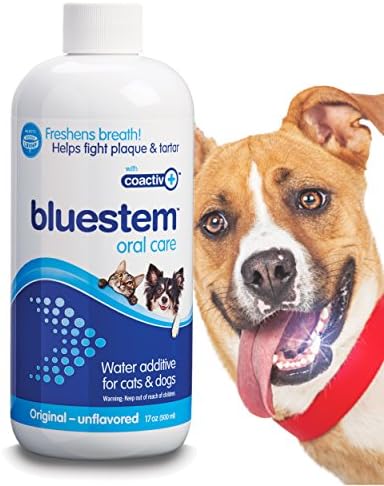 Pet Water Additive Oral Care: for Dogs & Cats Bad Breath, Dental Rinse Freshener Treats Plaque & Teeth Tartar Remover. Dog & Cat Mouth Hygiene Clean Health Treatment for Pets Drinking Bowl