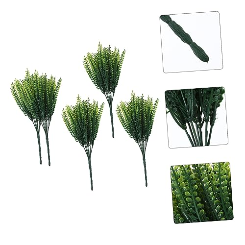 Abaodam 5Pcs Decoração De Plantas Falsas Pequenas Plantas Artificiais Layout De Festa Planta Falsa D