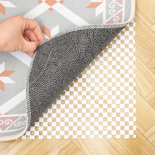 RAY STAR 3 x 5 Feet Extra Strong Grip Non Slip Rug Pad Gripper for Hardwood Floors Protection, Non Skid, Anti Skid Under Carpet Pad, Area Rug Cushion Padding Mat, Safe for All Floors