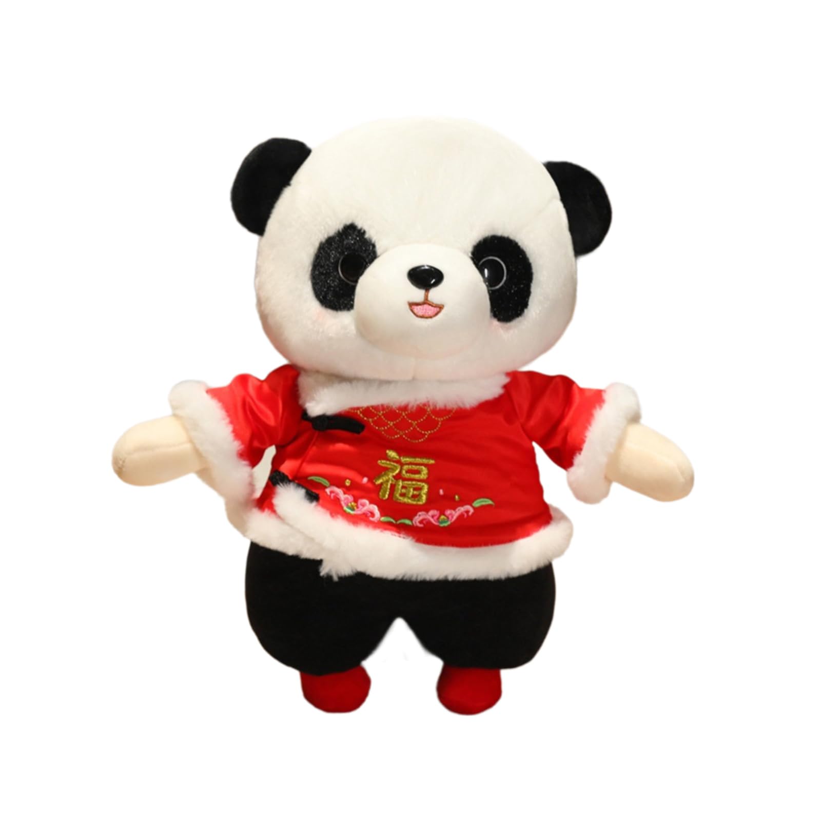 Elnwnnkc Realistic Panda Bear Plushes Toy Simulated Rare Animals Panda Stuffed Soft Hug Pillow for Kids Birthday Realistic Figure