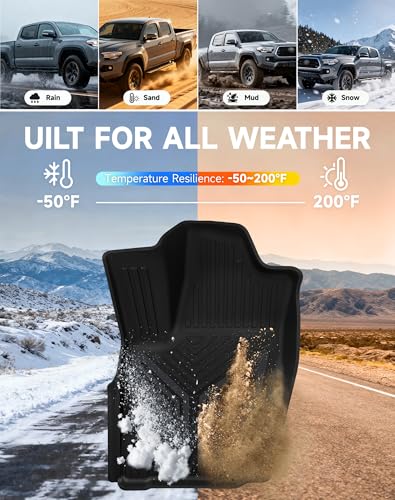 Image of 2-Piece Front Premium Color TPE Floor Mats, Titan Gray