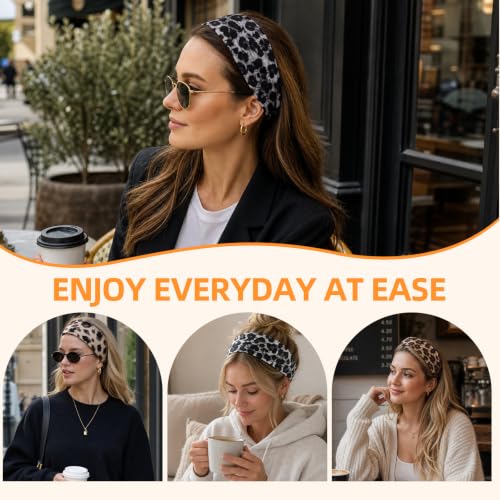 Image of Headbands for Women 8PCS, Summer-Exclusive Elastic Non Slip Hair Head Bands