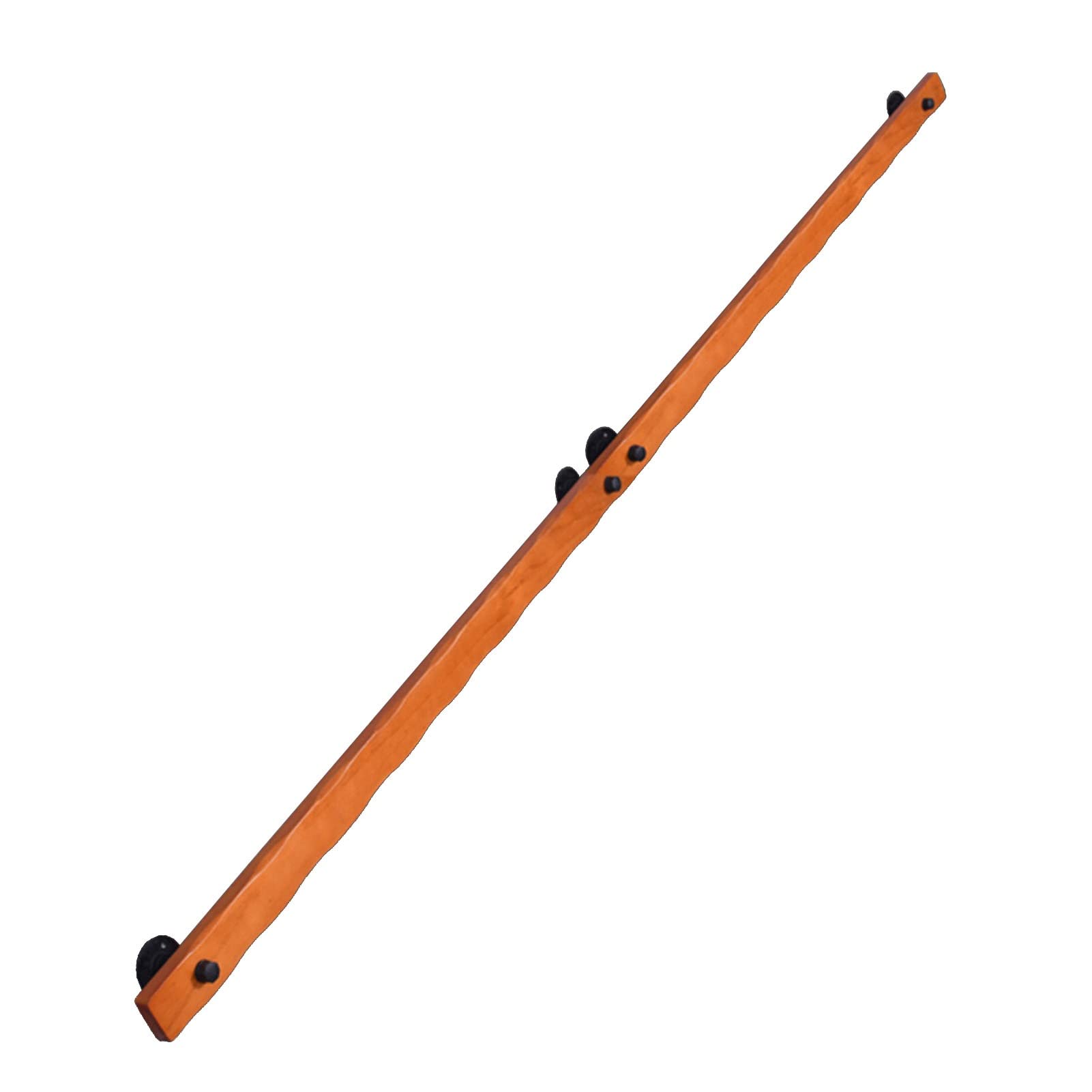 Wooden Stair Banister Handrail, Solid Wood Non-Slip Stair Handrails Kindergarten Guardrail Loft Elderly Railings Wall Mounted Corridor Deck Hand Rail(180cm)