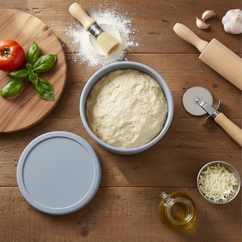 Boîte à pâte en silicone pour congélation Relaxdays