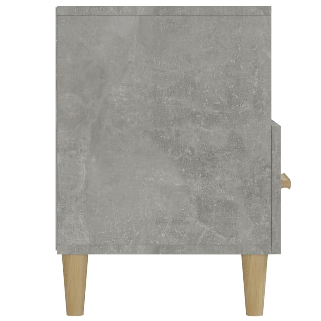 vidaXL Mobile Porta TV Grigio Cemento 102x36x50 cm Legno Multistrato