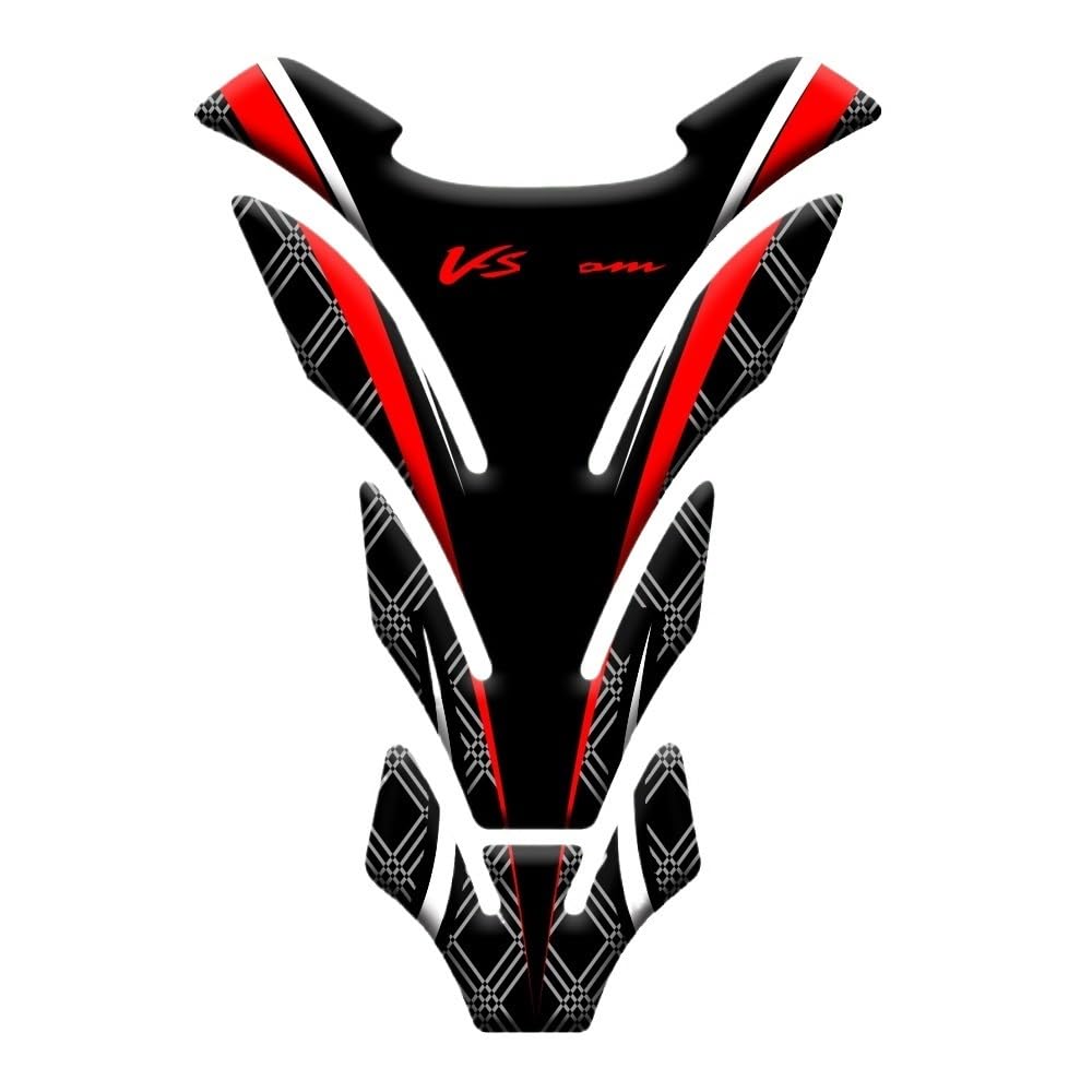 Motorcycle Tank Pad for V-Strom 650 for DL650 Motorcycle Fish Bone Tank Pad Sticker Pad Side Gas Kneepad Protector