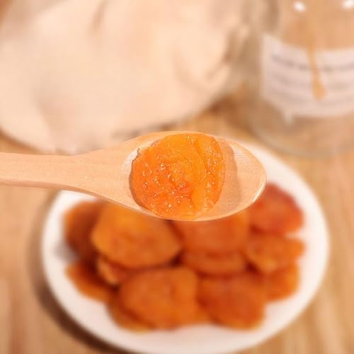 【Natural Sweetness】Natural Bamboo Salt Dried Loquat 260g/Can, Large Seedless Dried Loquat, Fruit Slices, Preserved Fruit Snacks, Soft Waxy Sweet, Healthy Snacks, Afternoon Tea Desserts (1 Can)