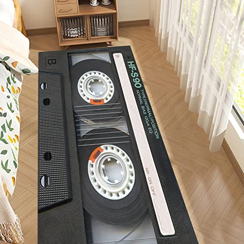 Tapete decorativo GUBIYU 60x150 cm negro estilo retro miniatura 1
