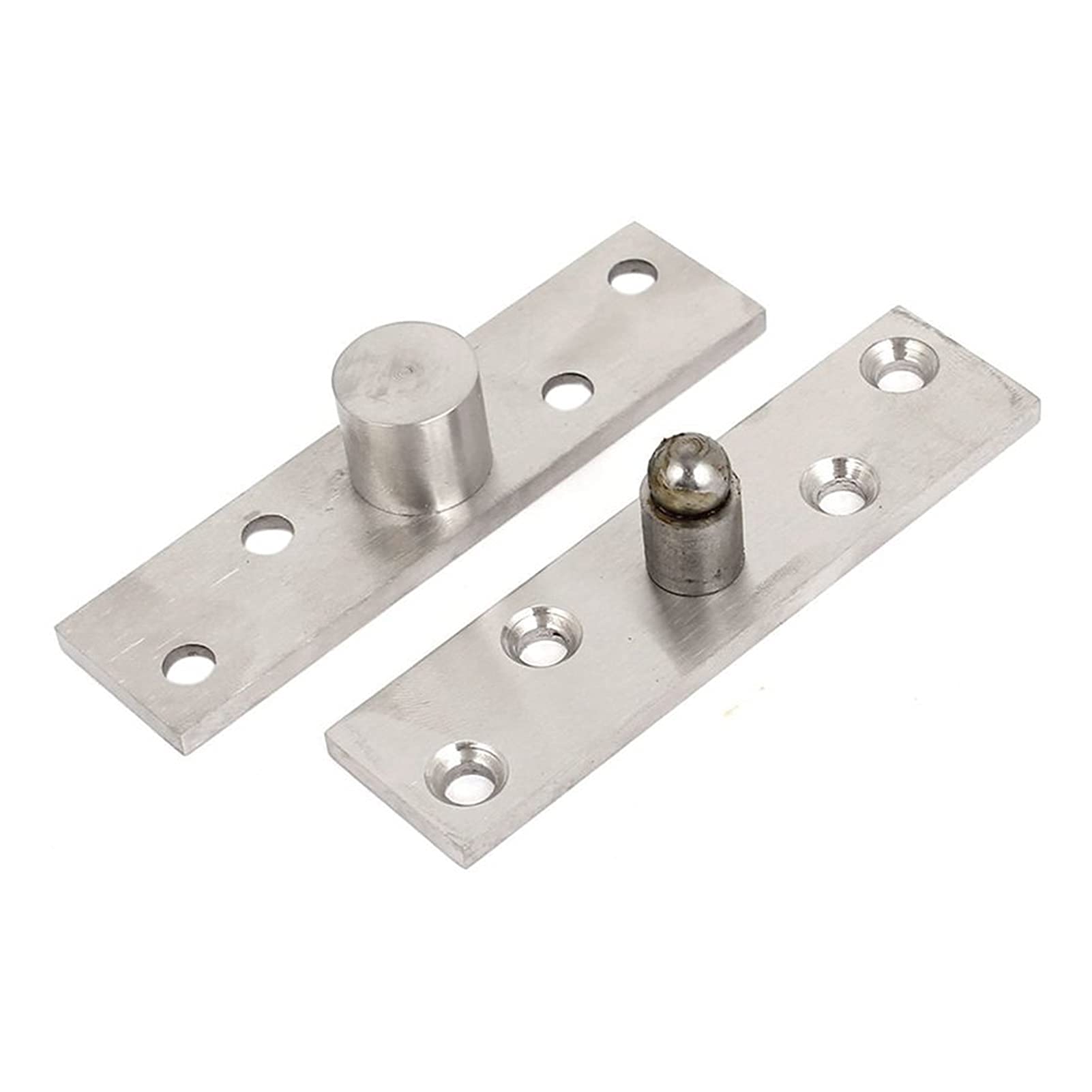 Bisagra, 100 mm x 25 mm Juego de bisagras de pivote de puerta de acero inoxidable de 360 ​​​​grados