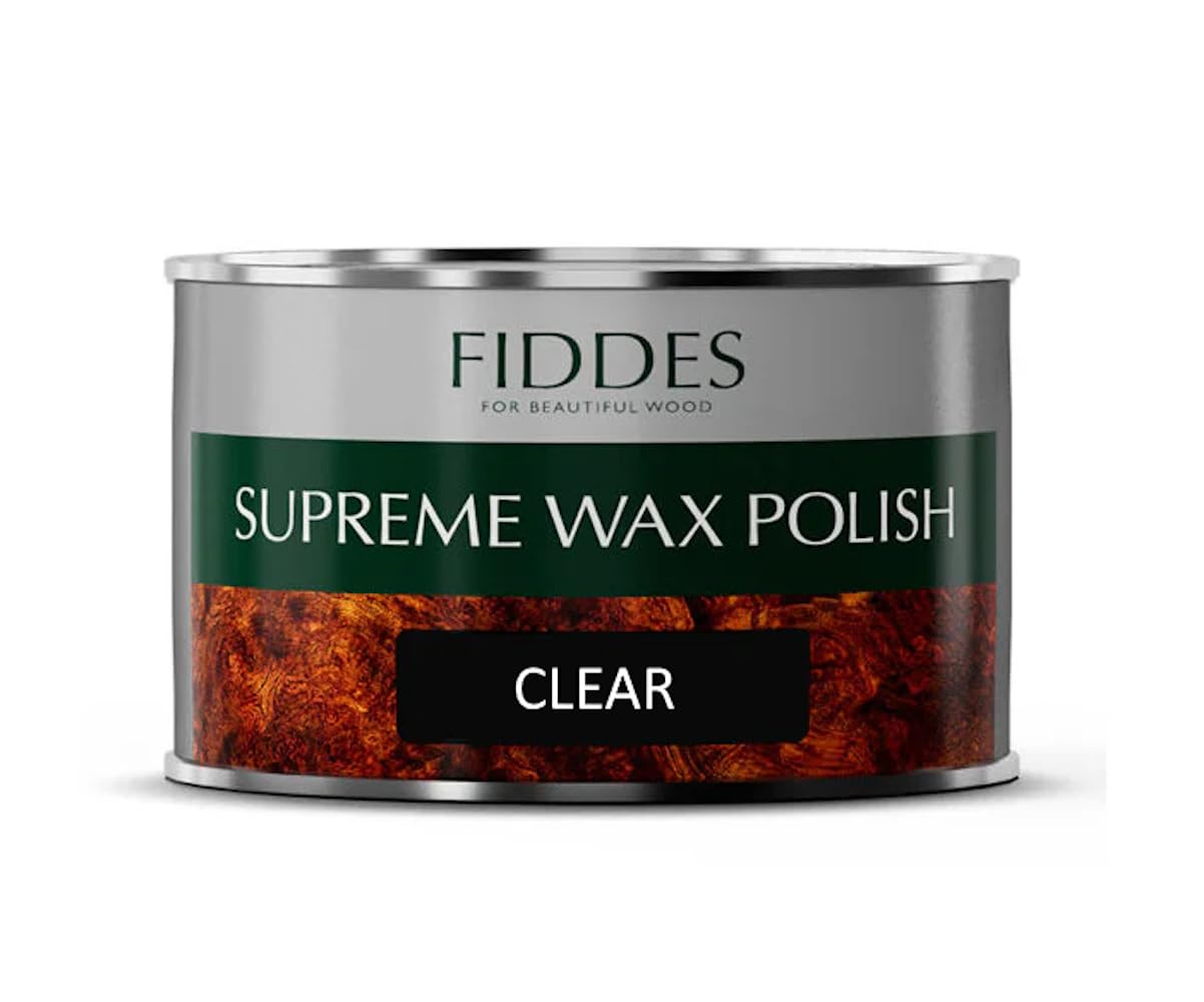Fiddes Wax Polish Clear 400ml