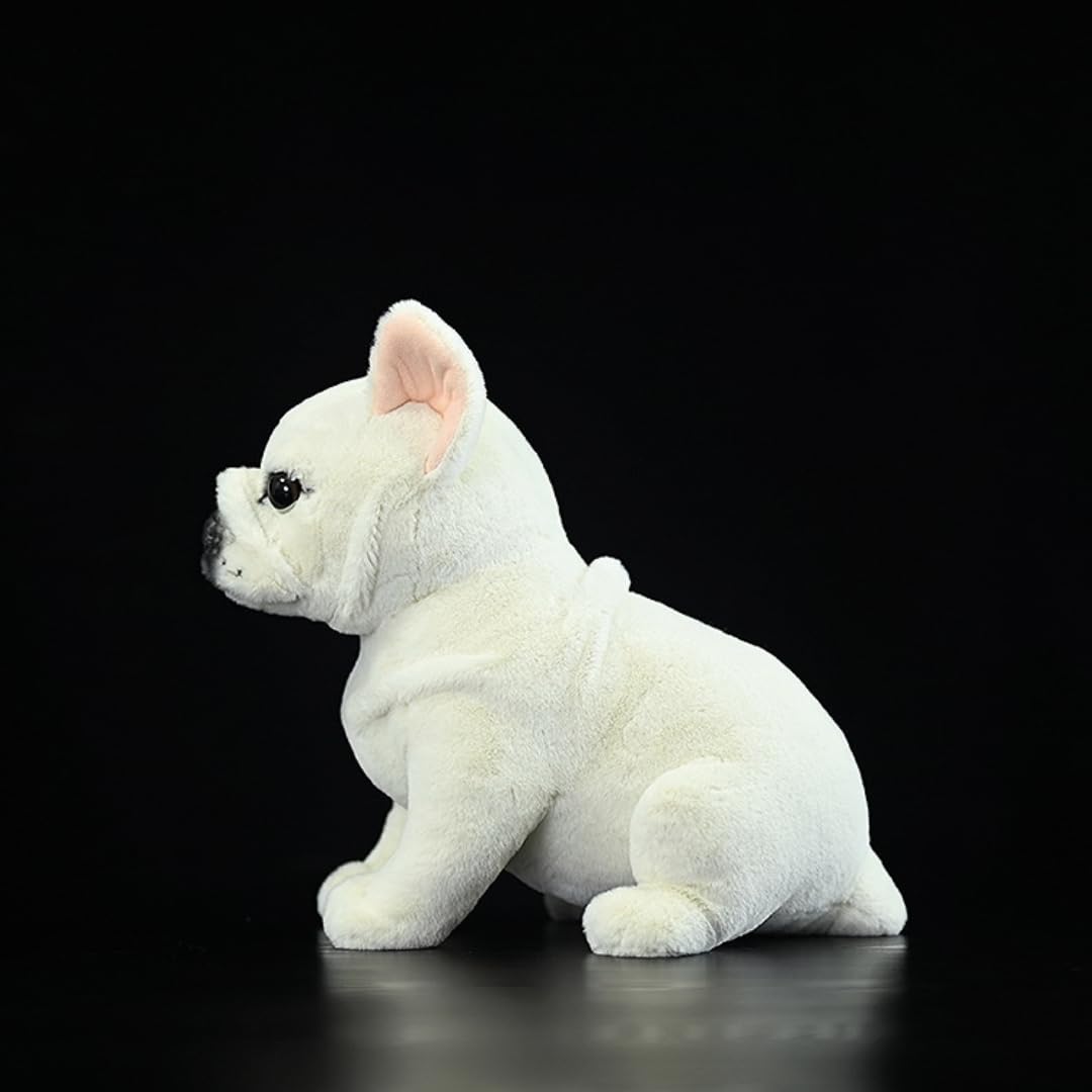 Amazon.co.jp: リアルなフレンチブルドッグぬいぐるみ - 9.1インチ