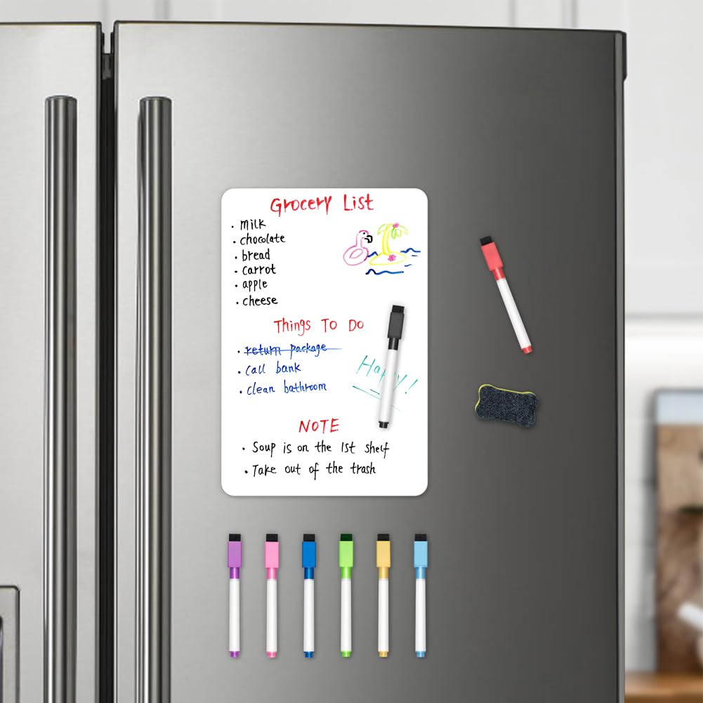 Bundle with Blank Magnetic Whiteoard Set