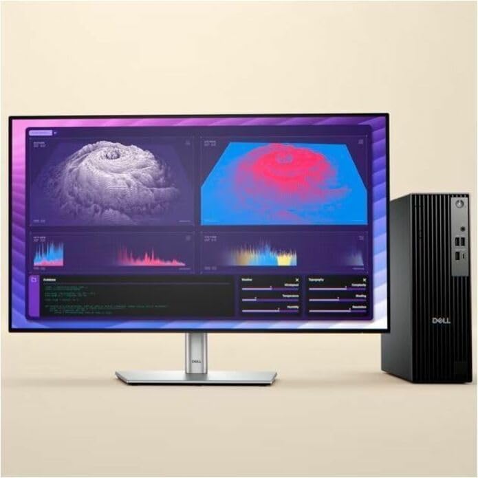 Image of Dell Pro QCS1250 Desktop Computer - Intel Core Ultra 5 235 - vPro Technology - 16 GB - 256 GB SSD - Slim PC - Standard Black