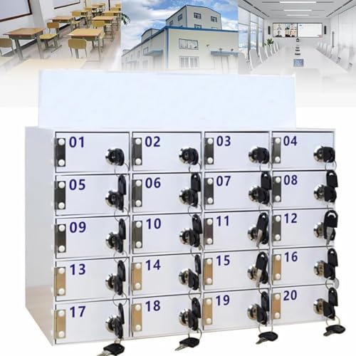 Casier de rangement pour salle de sport pour ranger les téléphones