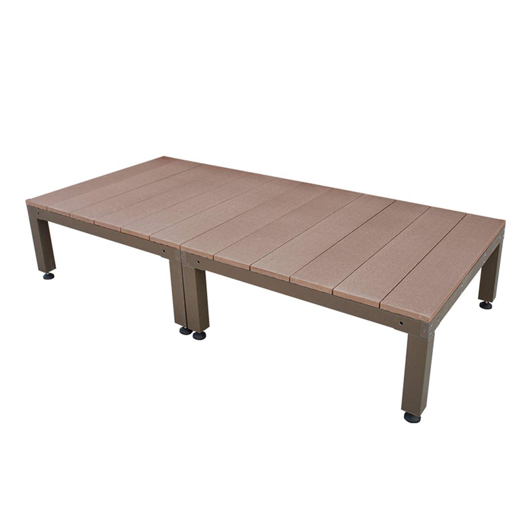 Amazon.co.jp: 人工木 ユニットデッキ オープンタイプ 0.5坪 [ブラウン