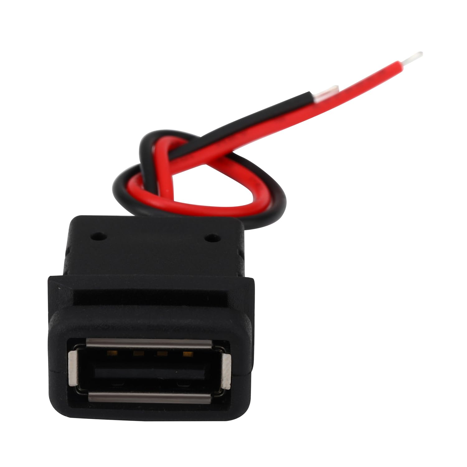 Connettori USB Tipo A Femmina - 5 Pezzi Per Montaggio A Pannello, Da Saldare, Per DIY E Progetti Elettronici - Foto 3