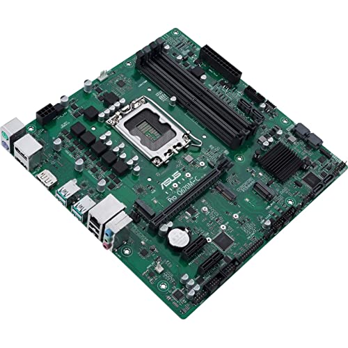 Image of ASUS Pro Q670M-C-CSM LGA 1700(Intel 12th&13th Gen&Intel vPro) mATX Commercial Motherboard(PCIe 4.0,DDR5 4800, 2xNVMe SSD M.2 Slots,4xUSB 3.2 Gen 2 Ports, Front USB 3.2 Gen 1 Type-C)