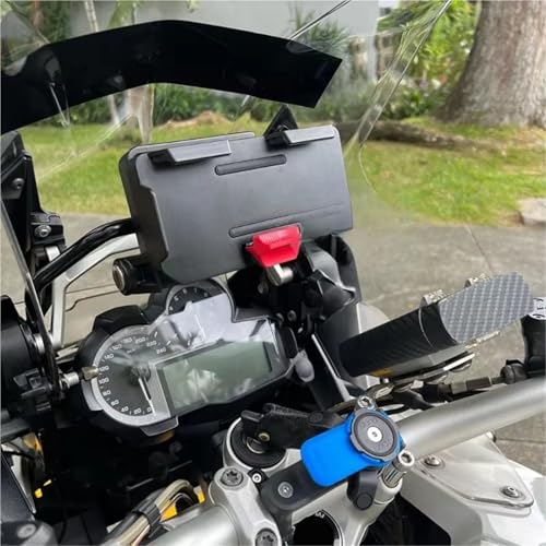 Support navigation moto anti-vibrations avec charge rapide sans fil BMW GS - 5
