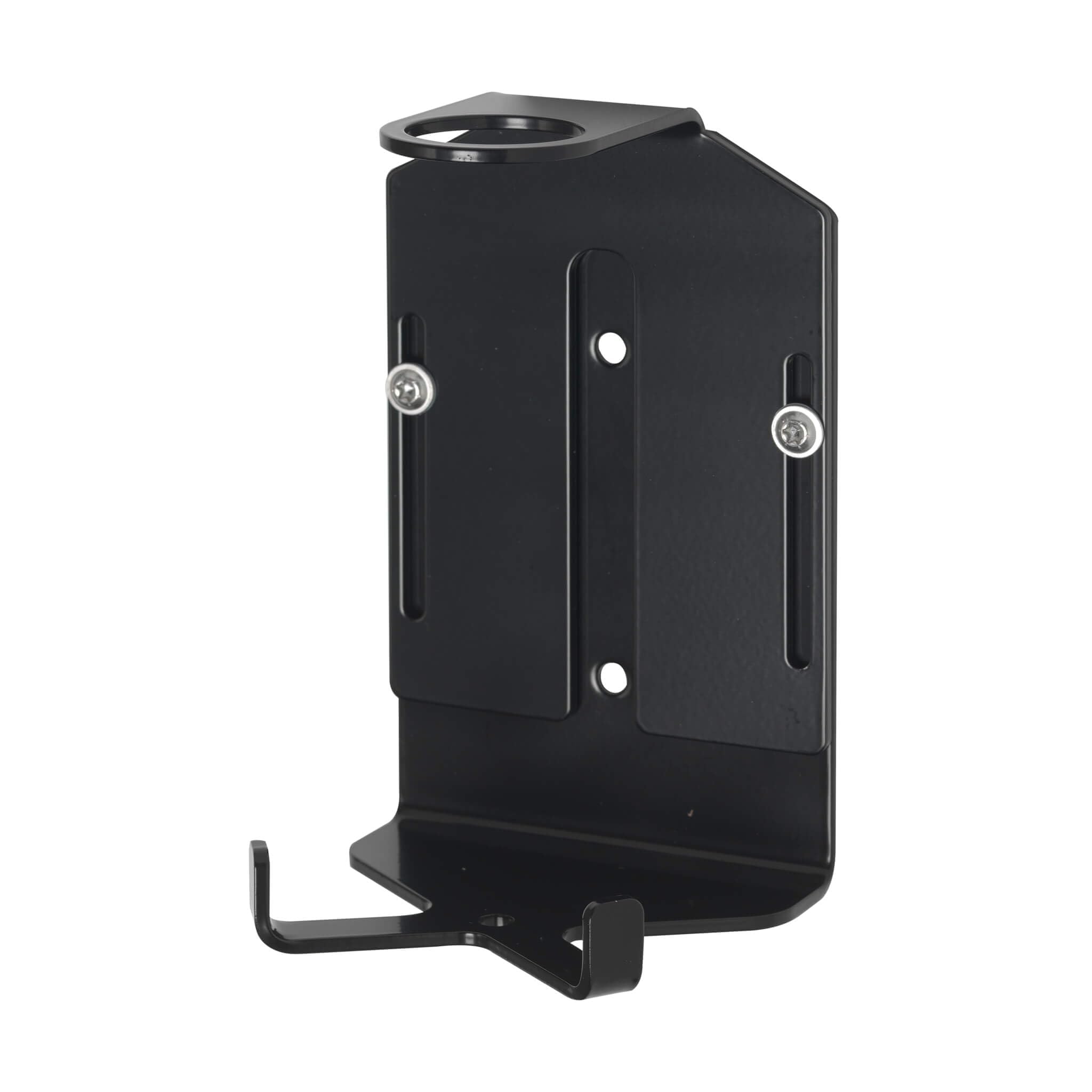 SoHo Dispensers Single Wall Mounted Soap Dispenser 500ml โ Black Security Shower Bottle Holder for Bathrooms, Stainless Steel Wall Bracket for Shower Gel, Shampoo and Conditioner, Made in England โ image 1