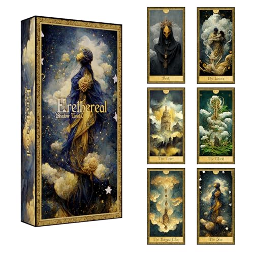 Erethereal Shadow Work Tarot Deck (78 Cards)