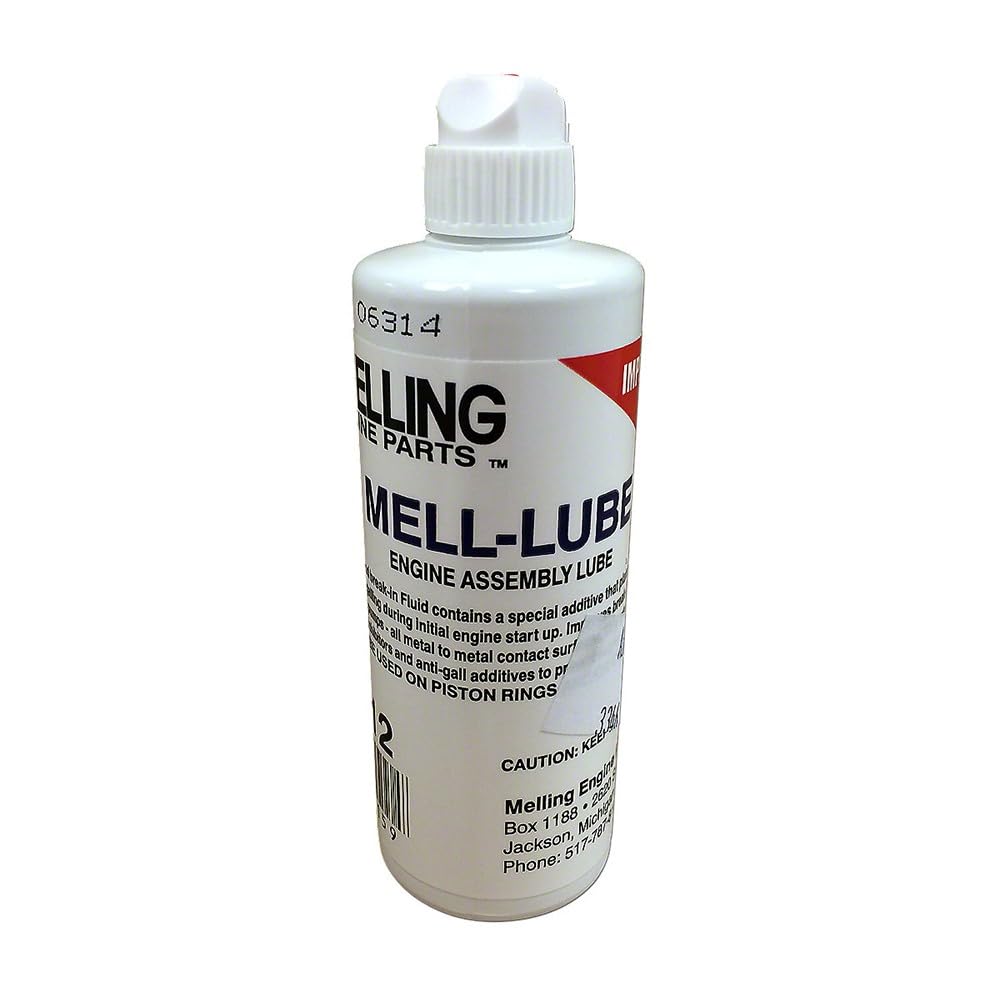 Replacement for fits 4 oz Bottle of Melling Engine Assembly & Break-in Lube