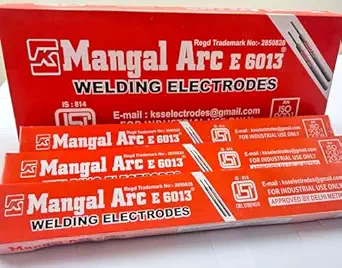 Mangal Arc E 6013 ELECTRODES | Arc E 6013 | welding electrodes | 3.15x350MM | 6 Packet in One Box