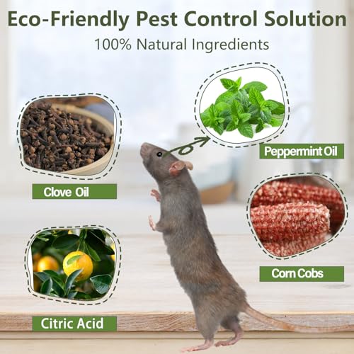 mouse rodent repellent peppermint oil lemon moth balls for rodents outdoor and indoor use deterrent rats squirrel mice repellent for carkitchenwarehouse 24 pack