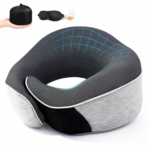 Almohada viscoelástica mediana ajustable para cuello miniatura 1