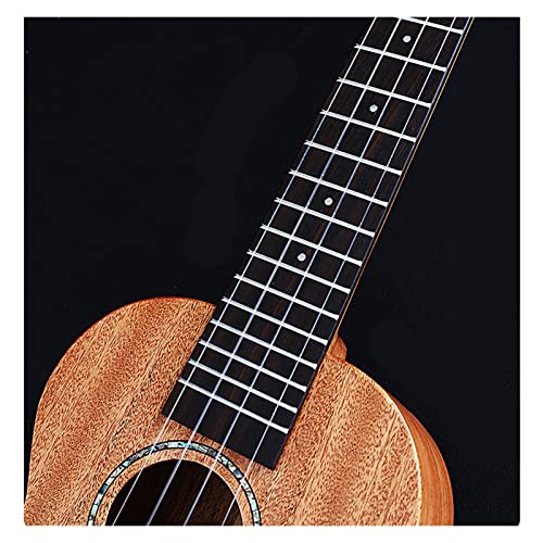 ukulélé Voyage Acajou Single Simple ukulélé Femme Petite Guitare 23 Pouces placage débutant (Color : 26inch) - Les Beatles, Paul McCartney, John Lennon, RIngo Starr, George Harrison ukulélé Voyage Acajou Single Simple ukulélé Femme Petite Guitare 23 Pouces placage débutant (Color : 26inch) – Image 4