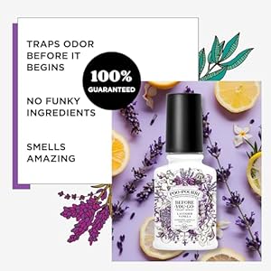 Poo-Pourri Before-You-Go Toilet Spray, Lavender Vanilla, 2 Fl Oz - Lavender, Vanilla and Citrus Poo Pourri Before You Go Toilet Spray Lavender Vanilla 2 Fl Oz Lavender Vanilla and Citrus