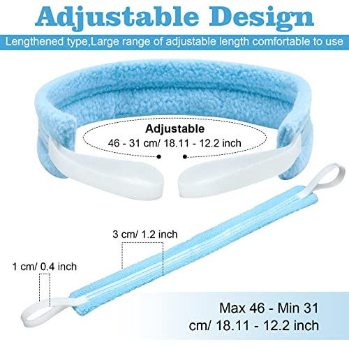 sosation 15 pcs tracheostomy tube holder adjustable tracheostomy supplies tube holder soft reusable care kits for men and women one size fits most people