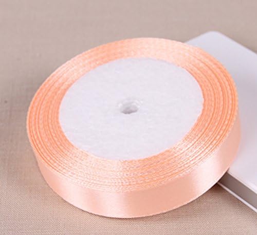 25 Yards / 23 Meters Of Satin Ribbon 10mm - (Emerald Green)
