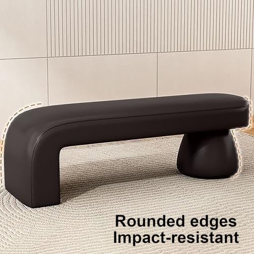 Banc de chambre avec mousse haute résilience et coussin souple en PU