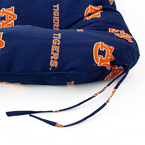 Image of College Covers Everything Comfy Auburn Tigers Indoor Outdoor Settee Loveseat Bench Cushions