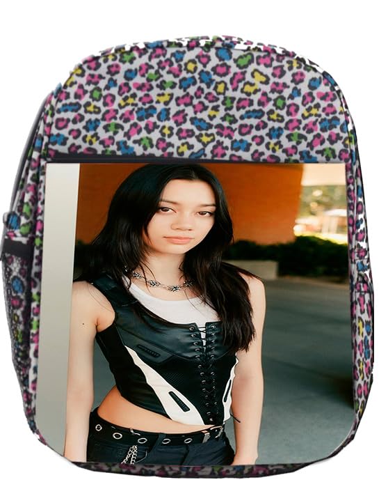 MERCHANDMANIA MOCHILA LUNARES ESTAMPADA grupo kpop katseye megan debut te quiero colegio picnic excursión deporte niños