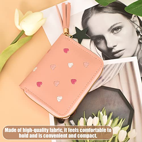 Zimoer Leather Wallet for Women,Ladies Zipper Small Purse with 4 Card Slots,Wallet Zipper Wallets Case for Women,Purses for Women (Blue) - Image 6