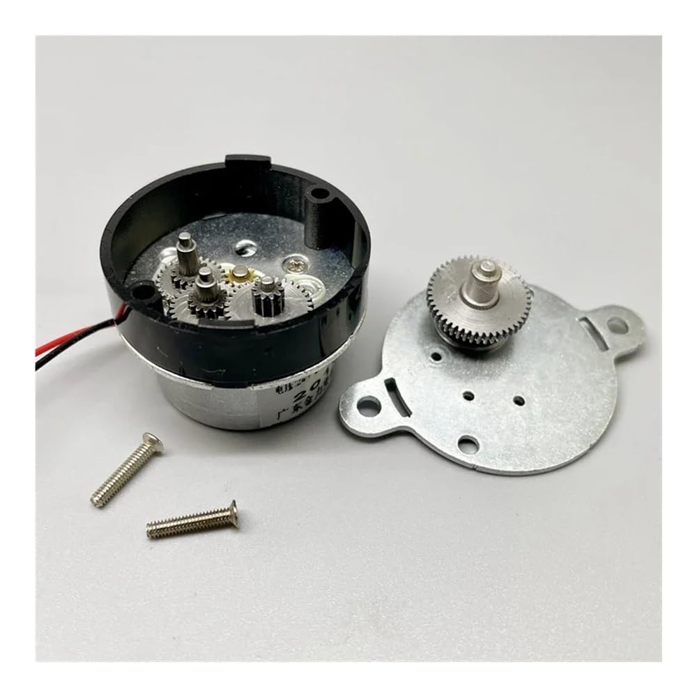 Reductor de engranajes pequeño metal 300 con arranque, eje corto, CC 6 V-24 V, 160 RPM, baja velocidad y gran par for iluminación escenario