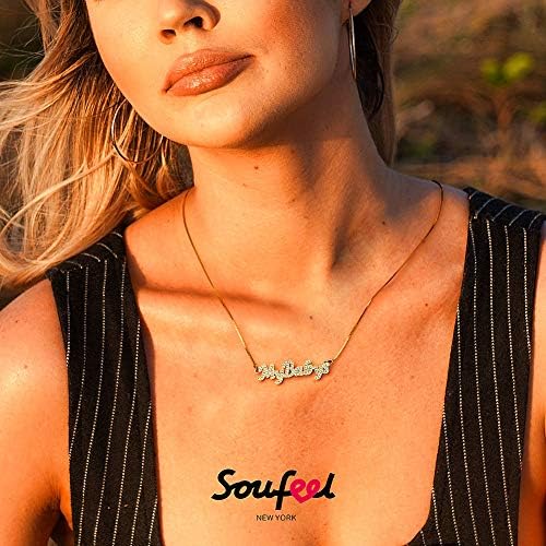 SOUFEEL Personalized Name Necklaces 