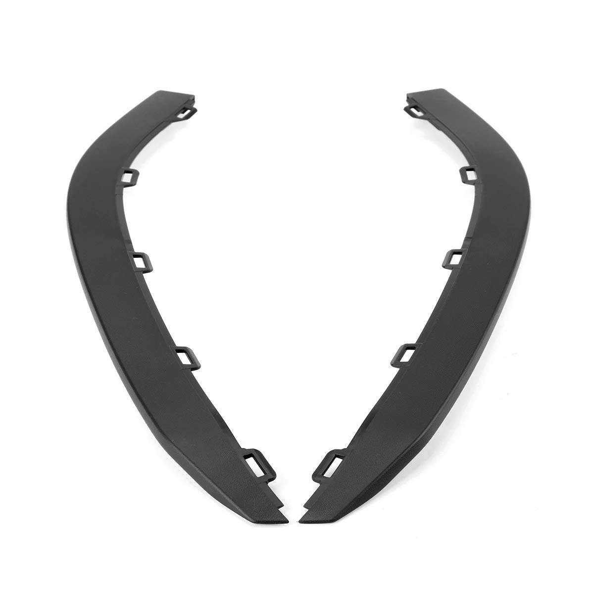 N2Qnice Car Front Bumper Lip Lower Spoiler Air Deflector Valance Trim For VW For Golf MK7 GTI 2015-2017 5GG8059039B9 5GG8059049B9