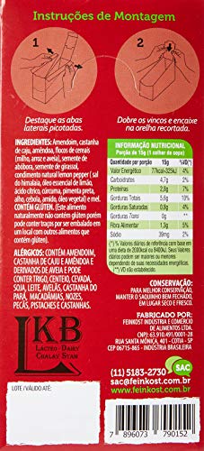 Snack Ptisq PePPer Nuts Ptisq Display com 8 Unidades