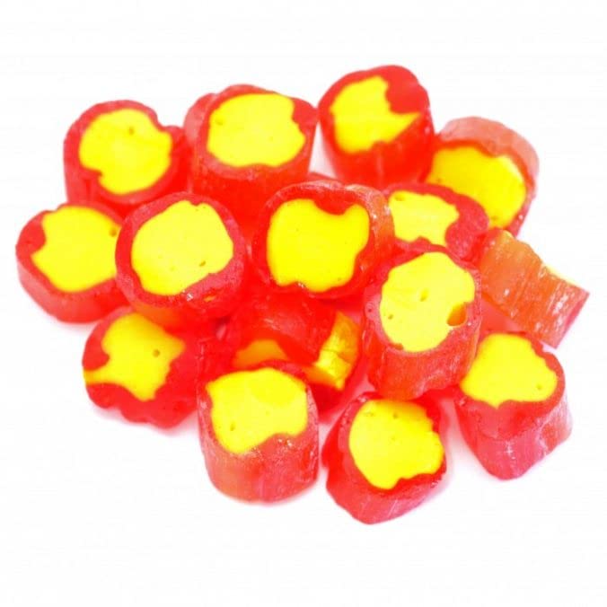 Pineapple Rock 200g Bag - Retro Traditional Hard Boiled Sweets Candy Flavoured Rock