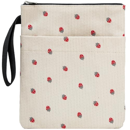 Book Sleeve Book Covers for Paperbacks with Zipper Book Lover Gifts
