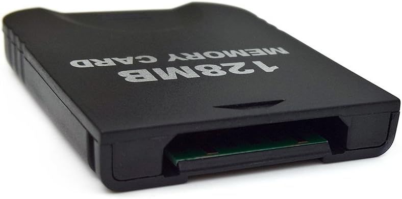 Aoyoho Black 128MB Gaming Memory Card Compatible Wii and Gamecube : Video Games