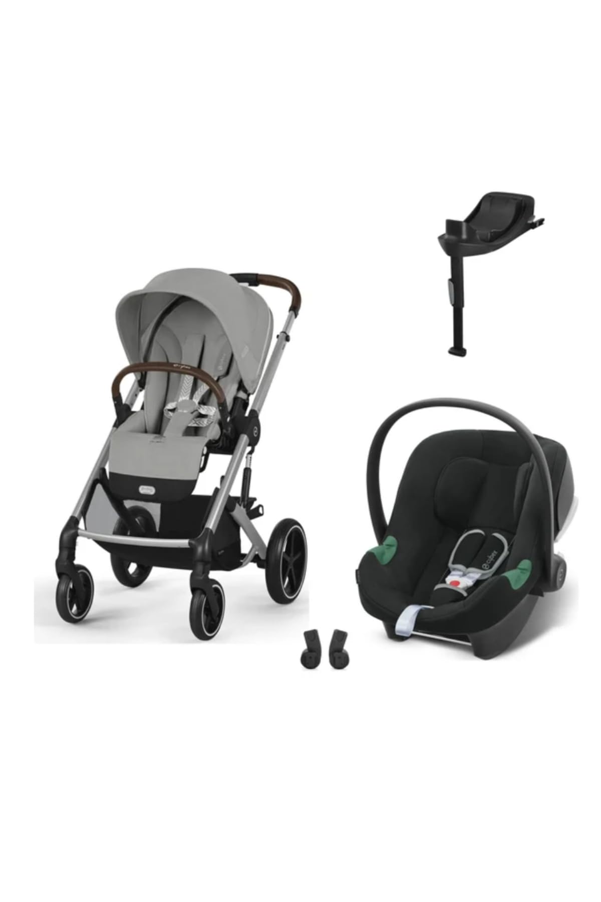 Cybex Balios S Lux Travel Sistem, Silver Stone Grey, Aton B2…