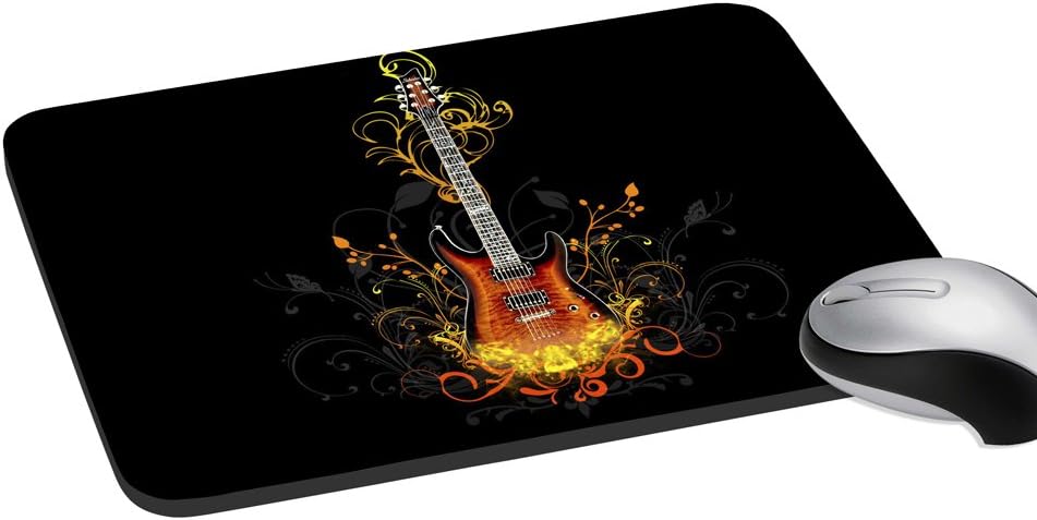 meSleep Abstract Guitar Mouse Pad