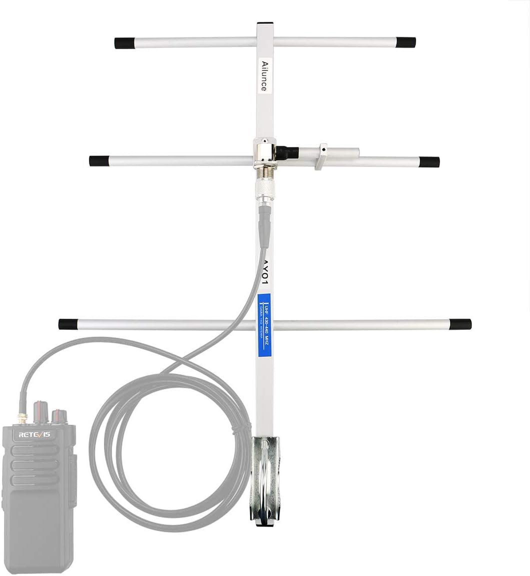 🔥 Cаѕhbасk uр tо 70% Ailunce AY01 Yagi Antenna for Ham Radio,UHF 400-470MHz Antenna for Ailunce HD1 Retevis RT83 RT86 RT53 RT6 Walkie Talkie Transceivers,High Gain 7 dBi SL16-F Base Station Antenna(1 Pack) Exсluѕіvе Dіѕсоunt 🔥 Ailunce AY01 Yagi Antenna for Ham Radio,UHF 400-470MHz Antenna for Ailunce HD1 Retevis RT83 RT86 RT53 RT6 Walkie Talkie Transceivers,High Gain 7 dBi SL16-F Base Station Antenna(1 Pack)
