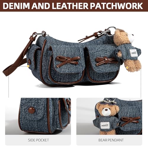 Bolso tote de cuero para mujer con gran capacidad miniatura 5