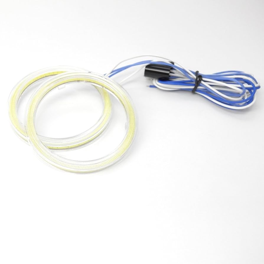 イカリング セイマさん専用 Amazon | 最新高輝度 COBイカリング 85Φ 2本セット ホワイト