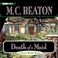 Death of a Maid Audiolibro Por M. C. Beaton arte de portada