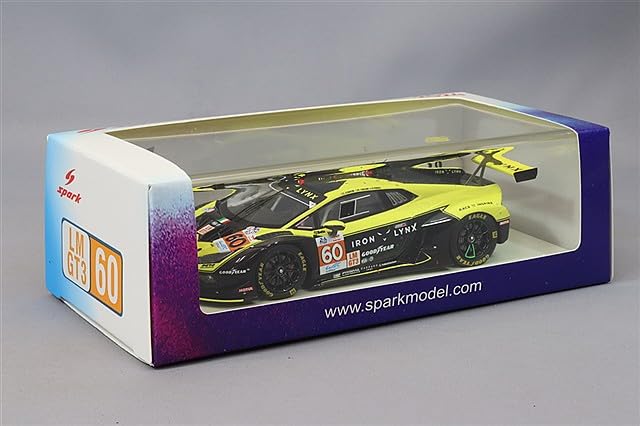 Spark 1/43 Lamborghini Huracan GT3 EVO2 Iron Links 2024 Le Mans
